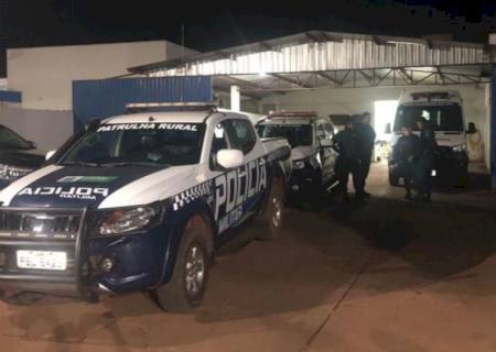 Homem é morto após tentar invadir casa e atacar policiais com facão em Nova Alvorada do Sul