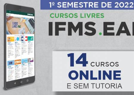 IFMS abre inscrições para 14 opções de cursos livres