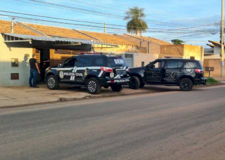 DERF cumprem mandado de prisão e apreendem pistola com seletor de rajadas