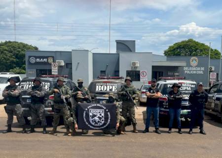 Equipes policiais prendem suspeito de assassinar pai e filho em fazenda em Amambai