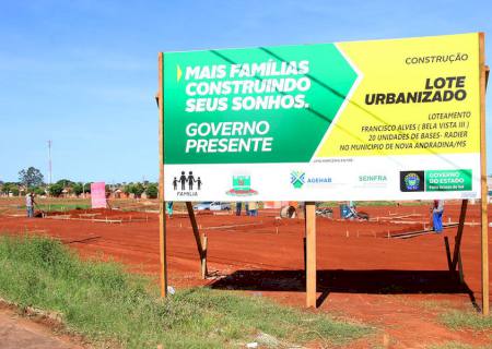 Agehab realiza sorteio de 60 lotes urbanizados em Nova Andradina na próxima terça-feira