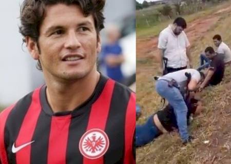 Vídeo: Quadrilha que planejava sequestro contra família de ex-jogador de futebol paraguaio é interceptada