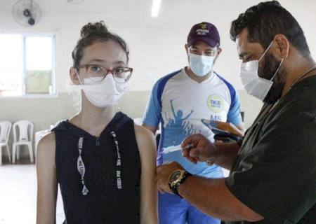 Mais de 35 mil crianças de 5 a 11 anos já receberam vacina contra Covid-19 em MS