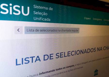 Primeira chamada do Sisu vai até 8 de março