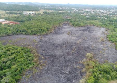 Incêndio em vegetação de fazenda gera multa de R$ 46,7 mil a proprietário em Bonito