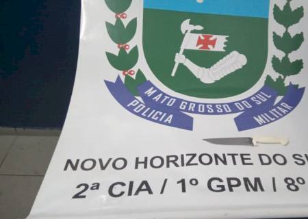 Em Novo Horizonte do Sul, após tentativa de homicídio, homem é preso pela Polícia Militar