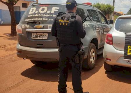 Veículo roubado em São Paulo é recuperado pelo DOF em Ponta Porã