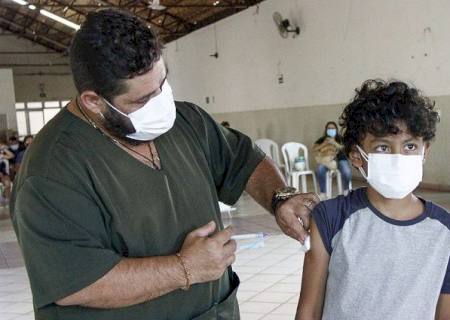 Novo marco: MS ultrapassa 100 mil crianças de 5 a 11 anos vacinadas contra a Covid-19