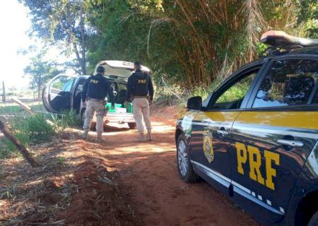Após tentativa de fuga, traficante é preso pela PRF em Naviraí