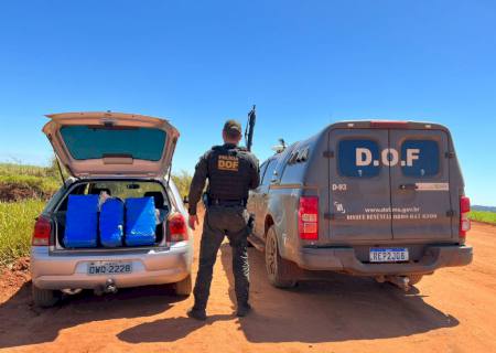 Dupla é presa com quase 50 kg de maconha em Naviraí