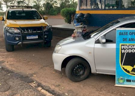 Polícia Militar Rodoviária prende casal que transportava maconha em pneu de veículo em Amambai
