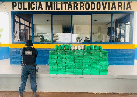 Dois são presos com carga de entorpecente avaliada em quase R$ 700 mil