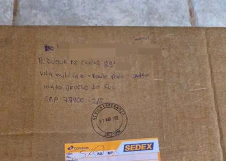 Encomenda suspeita mobiliza polícia em Ponta Porã