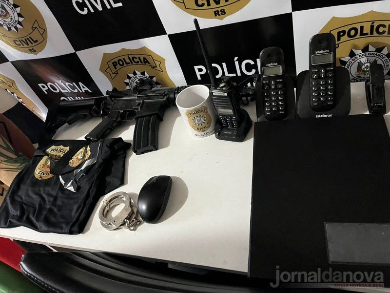 Falsa Delegacia de Polícia que aplicava golpes em MS e outros Estado é descoberta no Rio Grande do Sul
