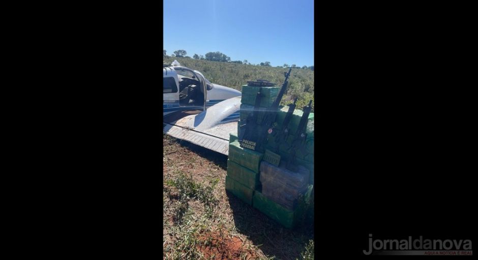 Polícia Federal combate tráfico de armas e drogas na fronteira com o Paraguai