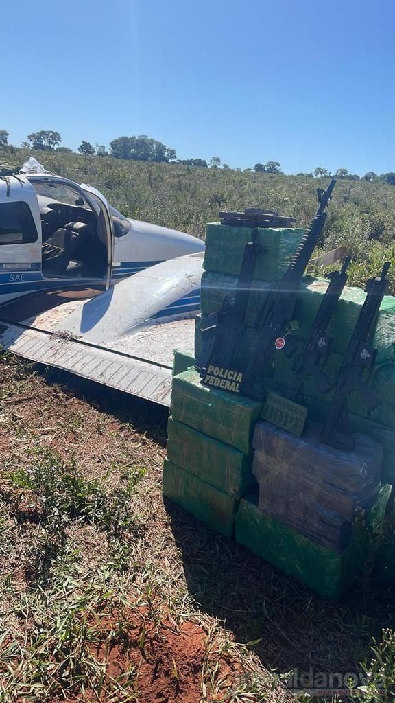Polícia Federal combate tráfico de armas e drogas na fronteira com o Paraguai