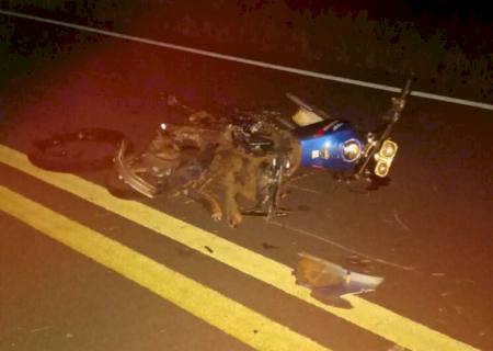 Motociclista morre em colisão com caminhonete na MS-289