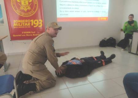 Em Nova Andradina, bombeiros falam sobre conscientização no trânsito para evitar acidentes