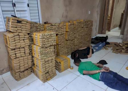 Denar prende 4 traficantes e apreende mais de 6 ton de maconha em Campo Grande