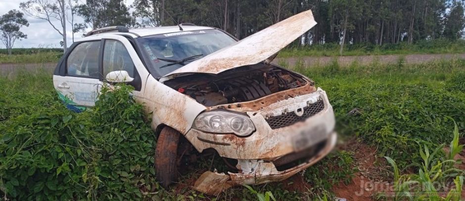 Condutor de Nova Andradina saiu ileso de acidente na MS-141