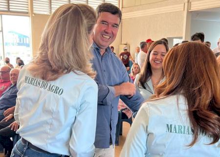 Grupo de mulheres produtoras rurais de Paranaíba declaram apoio a Riedel