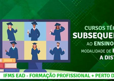 Inscrições para cursos técnicos a distância do IFMS terminam no domingo