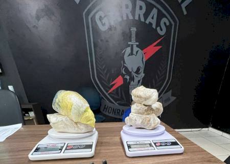 Em Campo Grande, Garras prende traficante armado e com cocaína avaliada em R$ 17 mil, após ação em Brasilândia