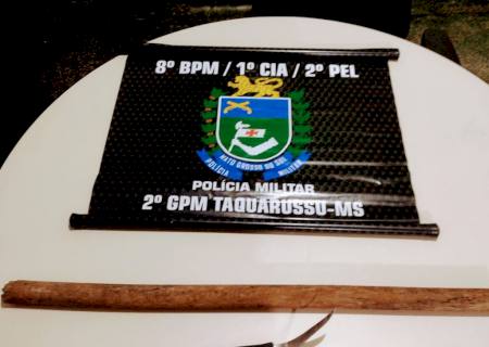 Polícia Militar detém homem por violência doméstica em Taquarussu