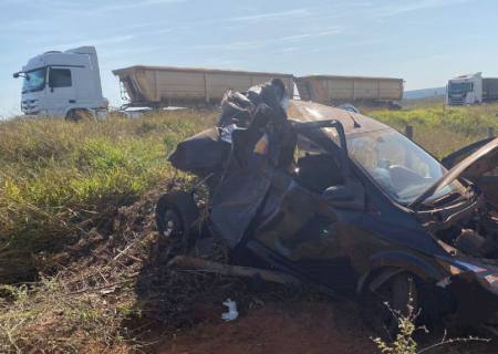 Morre terceira vítima de acidente na MS-040 em Santa Rita do Pardo