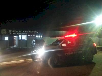 Suspeito de crime sexuais contra enteada é preso em Taquarussu, após descoberta de mandado de prisão