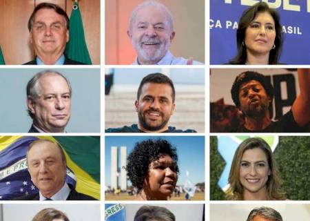 TSE divulga o patrimônio de sete candidatos na disputa pela Presidência
