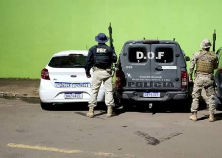 Em Itaquiraí, DOF recupra dois veículos roubados