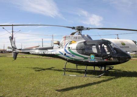 Governo do Estado entrega 22 viaturas ao DOF e helicóptero vai vigiar a fronteira