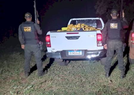 Veículo roubado em Itapema é apreendido com mais de 2 ton de drogas na MS-485