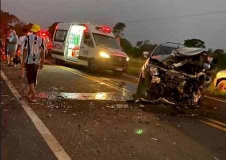 Acidente entre carro e caminhonete mata professor da rede estadual na MS-162