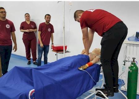 UCP realiza capacitação em urgência e emergência em Pedro Juan Caballero