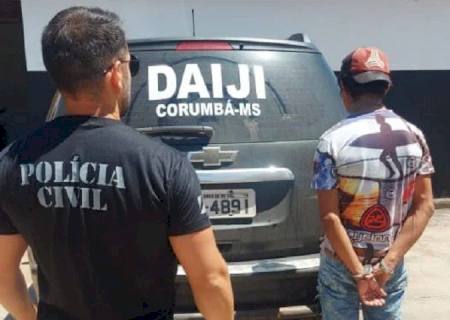 Investigado por estuprar sobrinha de 10 anos nos fundos de casa é preso em Corumbá