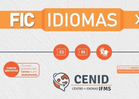IFMS abre inscrições para 689 vagas em cursos gratuitos de idiomas