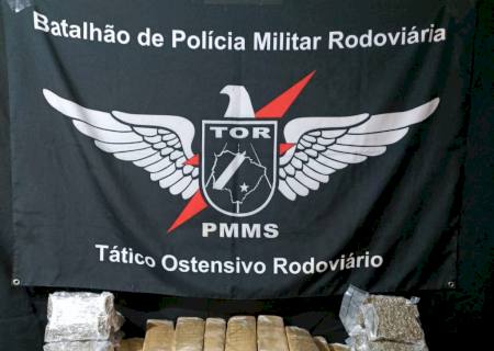 Jovem contrata motorista de aplicativo para transportar drogas, mas acaba preso em Ponta Porã
