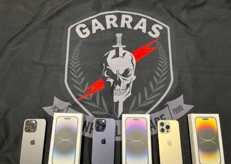 Em Campo Grande, Garras recupera mais três Iphones de carga furtada em Goiás