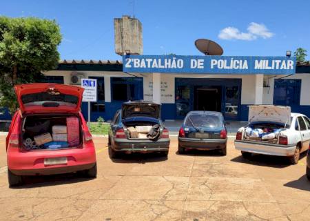 Comboio com mercadoria avaliada em mais de R$ 660 mil é apreendido em Brasilândia