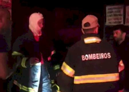 Bombeiros controlam princípio de incêndio em Mercado do Produtor em Nova Andradina