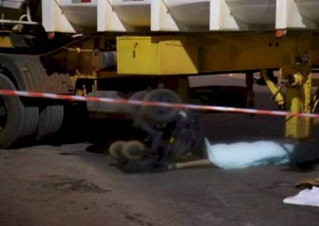 Cadeirante morre atropelado por carreta em Campo Grande