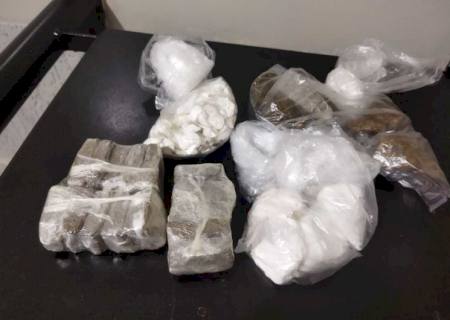 Interno é flagrado com drogas e celulares na penitenciária de Dourados