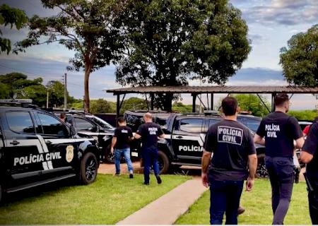 Polícia Civil deflagra operação contra organização criminosa e cumpre de 12 mandados em Naviraí
