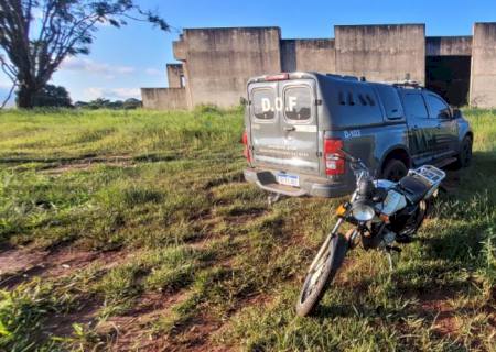 Motocicleta furtada é recuperada pelo DOF em Naviraí