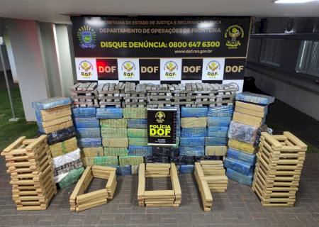 DOF fecha 2022 com mais de 141 toneladas de drogas apreendidas