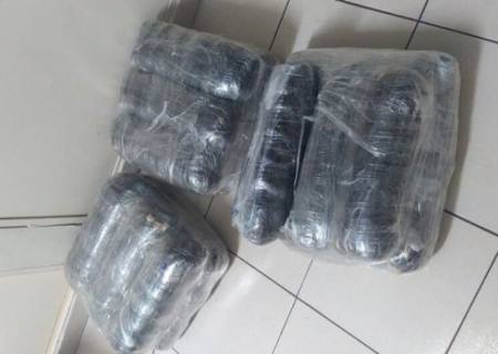 Motorista de aplicativo é abordado com 93 kg de cabelos humanos em MS