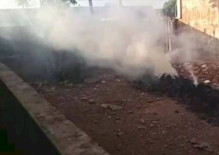 Em Nova Andradina, Polícia Ambiental autua infratora em R$ 1,4 mil por incêndio em terreno