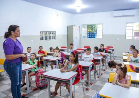 Volta às aulas em Batayporã tem novo local para pré-escola e 1º ano do Ensino Fundamental